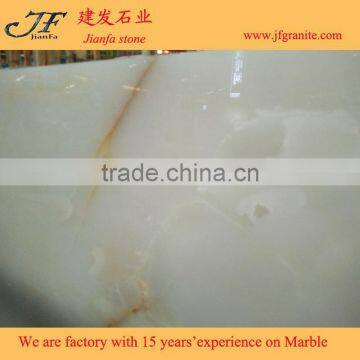Best Quality Beauty Snow White Cream Onyx Marble photo-4