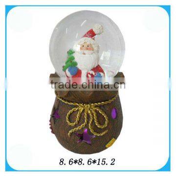 Resin Chrismas Santa Claus Water Globe Wholesale