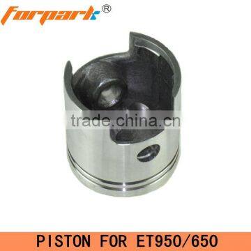 ET950 (650) Gasoline Generator spare parts piston hydraulic