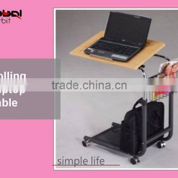 Function Sofa Bedside Wooden Swivel Adjustable Foldable Laptop Table