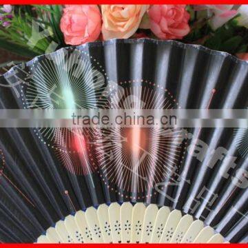 Japanese Promotional Bamboo Paper Fan photo-2