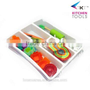 Eco-Friendly & Colorful 30Pcs Silicone Cake Tools For Home Baking Set