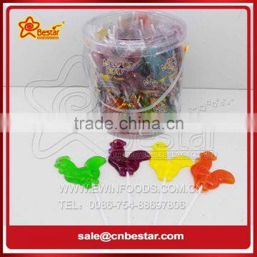 Fruit Flavor Rooster Lollipop