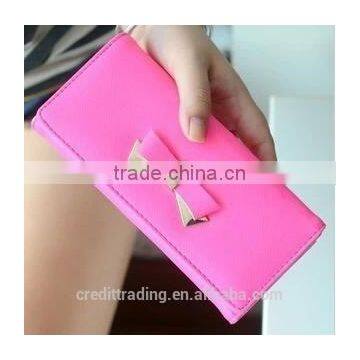 2015 New Style Fashion Cheap Ladies Leather Purse photo-3