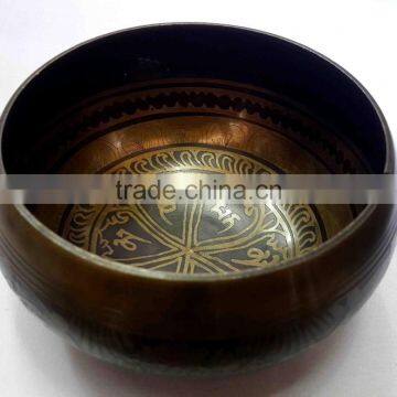 Best Selling Symbolic Tibetan Healing Meditation Singing Bowl