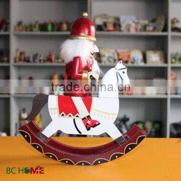 Wonderful High Classic Cartoon for Christmas Nutcracker Rocking Horse