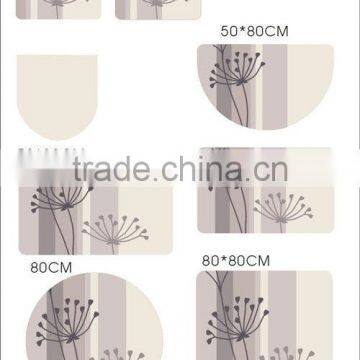 LIGHT GREEN COLOR BATHMAT SHANGHAI BATHMAT SETS BATHMAT (EV-L005-BM)