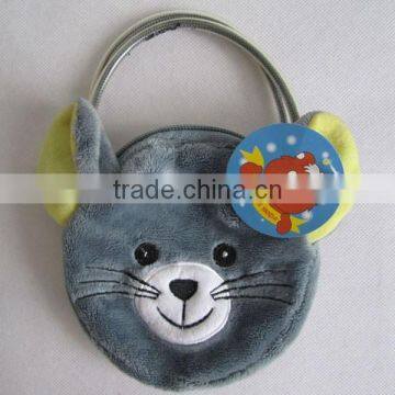 Cat Shape Bag Cute Stuffed Plush Cat Bag