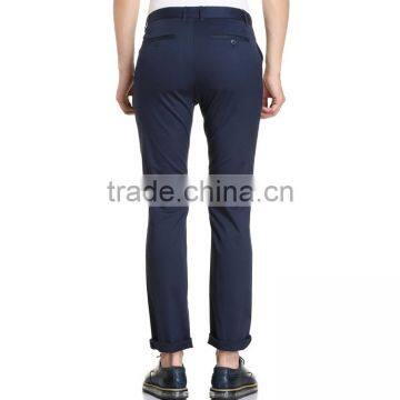 New High Quality Custom Men's Slim Pants Black Casual Trousers Direct Supplier photo-2