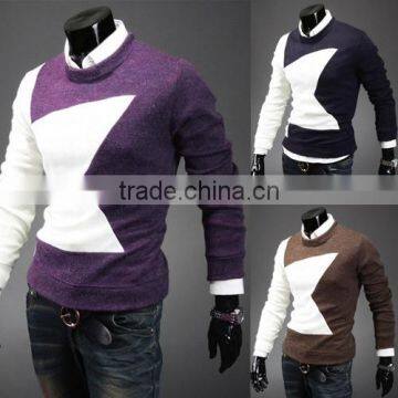 GZY 2015 Fashionable Cool Hot Selling Men Cashmere Sweater