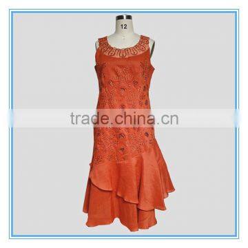 Formal Fancy 2-piece Dress Suits Pictures Of Ladies Suits Embroidery Designs photo-4