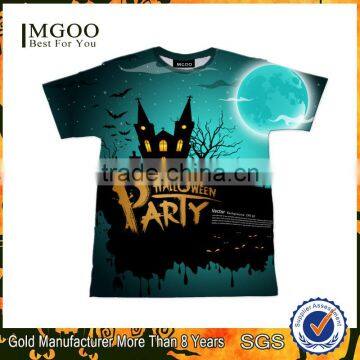 2016 Hot Selling T-shirts With Amazing Patterns Mens Custom Halloween Party Clothing Wholesale Sublimation Printing Apparel photo-4