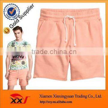 wholesale high quality boys pink short sweatpants blank
