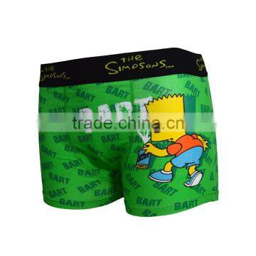 Cartoon Digital Printing Mens Underwear Boxer Wholesale photo-2