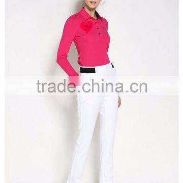 The Latest Design of High Quality Boutique Wholesale Ladies Golf Apparel Golf Pants photo-5