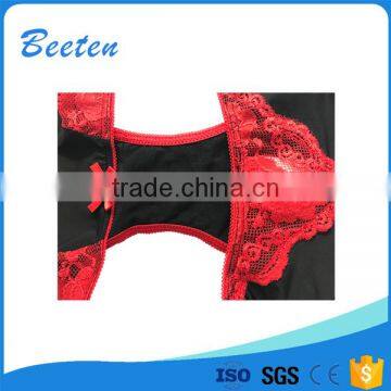 Best Design Knitted Lady Underwear Women Panties Sexy With Lace photo-6