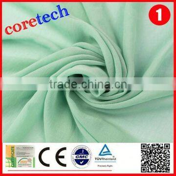 High Breathable Chiffon Curtain Fabric Factory photo-3