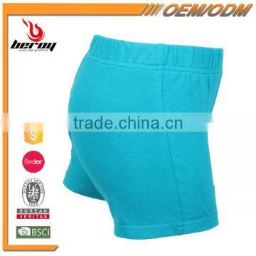 Custom Color Breathable Cotton Children Fitness Yoga Shorts for Girls photo-2