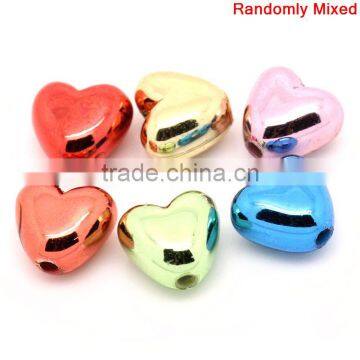 Valentines Gift Christmas Heart At Random Acrylic Charm DIY Beads photo-2