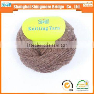 Knitting Yarn China Supplier Best Wholesale Oeko Tex Quality Hand Knitting Wool Yarn photo-3