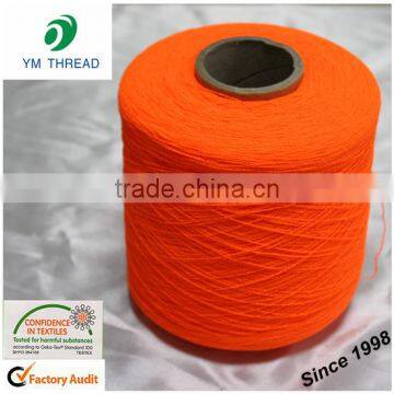 Manufacture 100% Polyester 210D 280D Covered Spandex Yarn for Socks in China photo-2