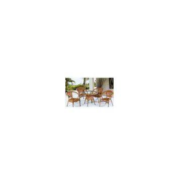 out door ratten table