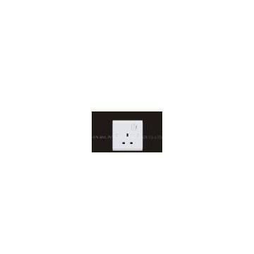 13A 1G Custom Packed Branded Switch Electrical Wall Socket with OEM Service