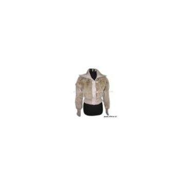 Sell Rabbit + Rex Rabbit Mixed Fur Jacket