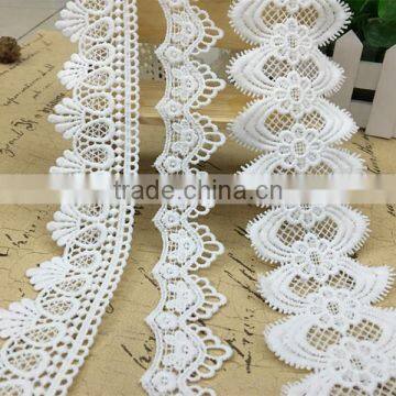 High Quality Water Souble Lace Trim With Cheaper Price photo-2