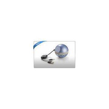 Portable Music USB / 3.5mm Mini Ball Speaker For Mobile Phone , Notebook