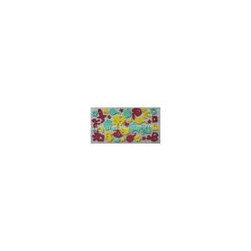 Colorful Removable Symbols 3D Dimensional Shinning EVA Stickers with Soft Edges OEM / ODM