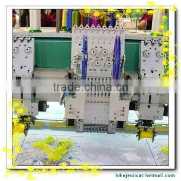 FS-606+6 Cording/Coiling/Taping and double sequins Mixed computerized Embroidery Machine