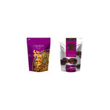 Plastic Metalized Stand Up Snack Bags