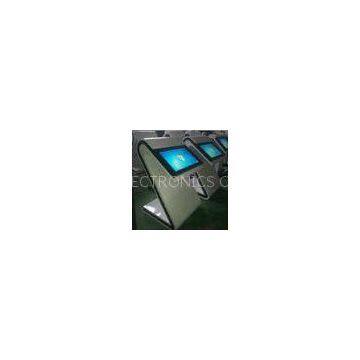 S-Shaped 17 Inch LCD All In One PC Touch Screen Kiosk , Win 7 / 8 OS