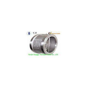 DN150 Stainless steel Dual Plate Check Valves CF8 double plate wafer