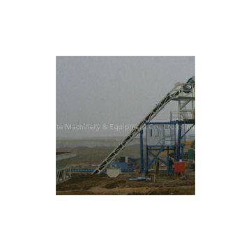 HZS90 Belt Conveyor Concrete Batching Plant