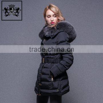 Women Fashionable Western Custom Fit Overcoat Fashion Padded Down Jacket for Winters