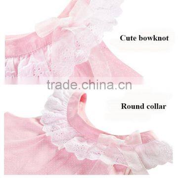 Frozen Original Design Best Price Cotton Casual Dress Designs for Pakistani Girls Lace Child Dress photo-5