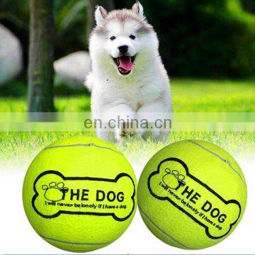 Double Color Felt Rubber Inflatable Gaint Tennis Ball
