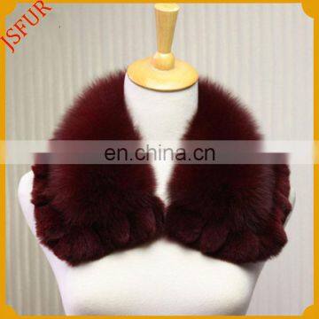 Thick Short Short Fox Real Fur Collar Custom Collar Fur