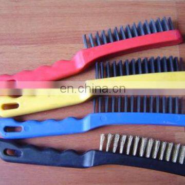 industrial wire brushes stainless steel wire brush yellow