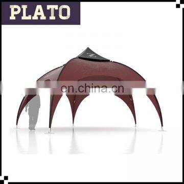 Advertising arch tent brown dome spider tent for sale