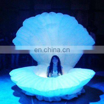 2013 Hot-Selling Giant led inflatable shell for wedding/decoration