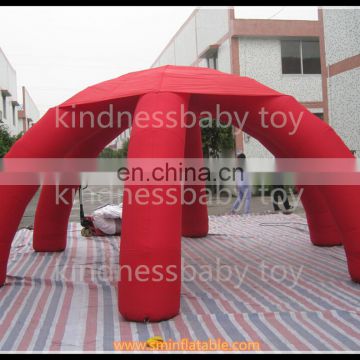 Hot sell inflatable red spider dome bubble tent for party /advertising/event activity