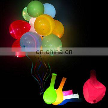 led balloon led light balloon size 12 inch 3.2g with flashing light decorate party