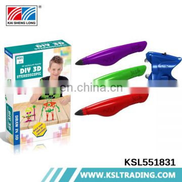 Hot items novel design diy toy children high quality 3d drawing pen