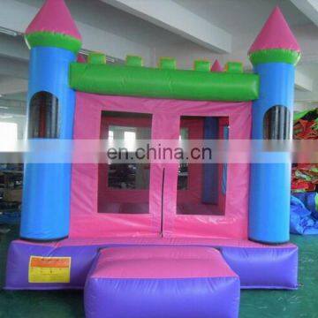Inflatable Princess Bouncer Twist Combo / Princess Bounce House With Slide / Inflatable Bouncy House Twist Slide