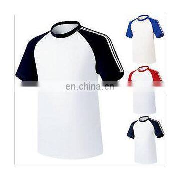 Mens Raglan Team T-Shirts Baseball Jersey Blank Tee Dry Coolon Short Sleeve Tops