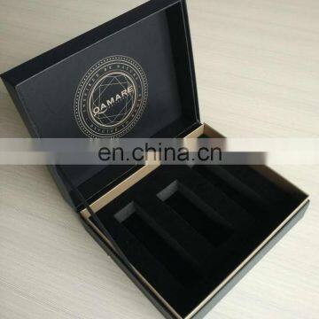 high quality packing box with the EVA inside and custom logo printing