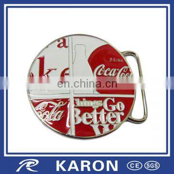 cheap promotional custom name belt buckle in zinc alloy